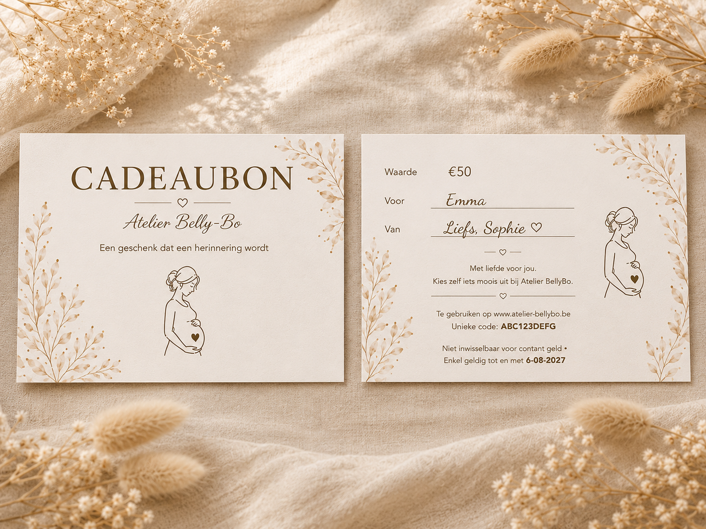 Cadeaubon Atelier Belly-Bo