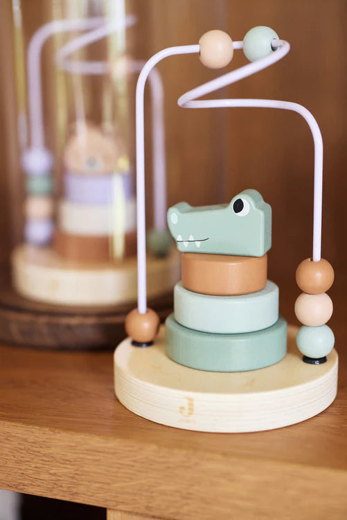 Houten Spiraal Croco