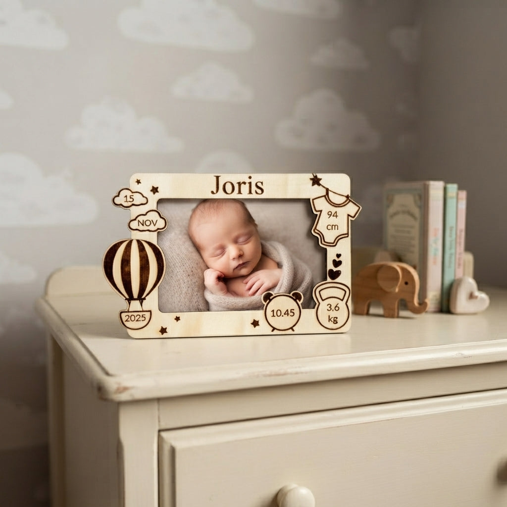 Newborn fotokader – Luchtballon