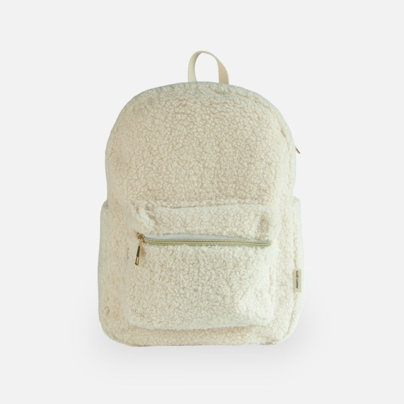 Rugtasje - Teddy Beige