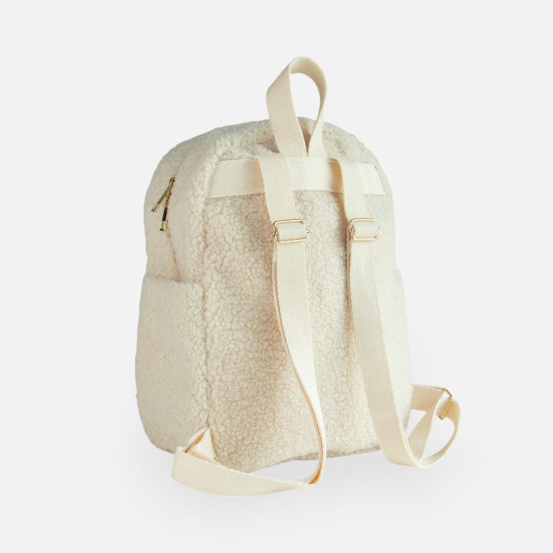 Rugtasje - Teddy Beige